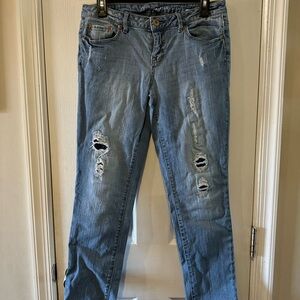 Aeropostale distressed Bayla Skinny Jeans